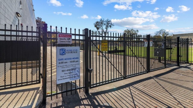 Gate Access at Home Star Storage in Memphis TN